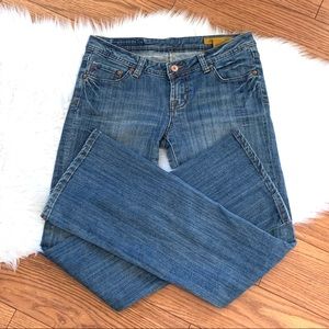 Classic flare 5 pocket jeans